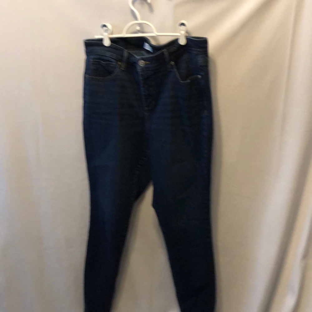 Loft Plus size 16.  denim jeans 5 pocket